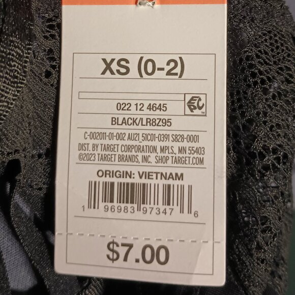 NEW Women's Strappy Lace and Micro Bikini Underwear - Auden™ Black XS - Picture 5 of 5